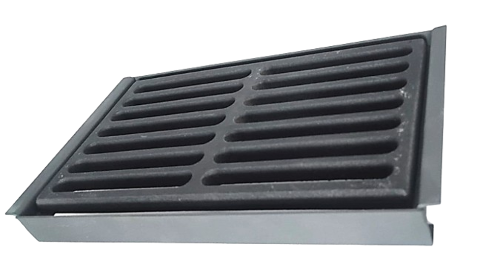 Ascherost mit Rahmen 305 x 175 x 30 mm – Ersatzteil für Techfire Kaminöfen